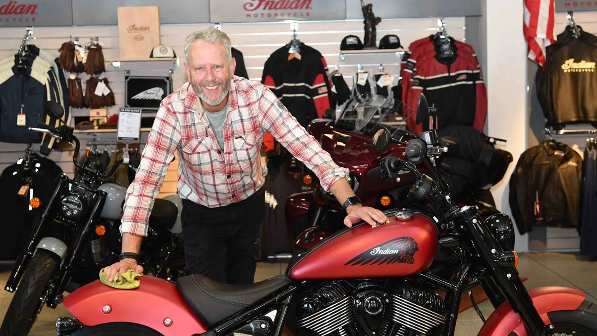 Indian Motorcycle-collectie bij De Jong in Alphen aan den Rijn