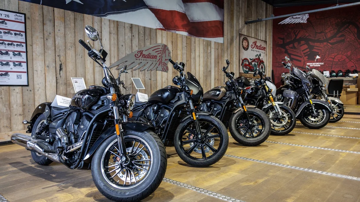 Indian Motorcycle Rotterdam biedt brede selectie motoren