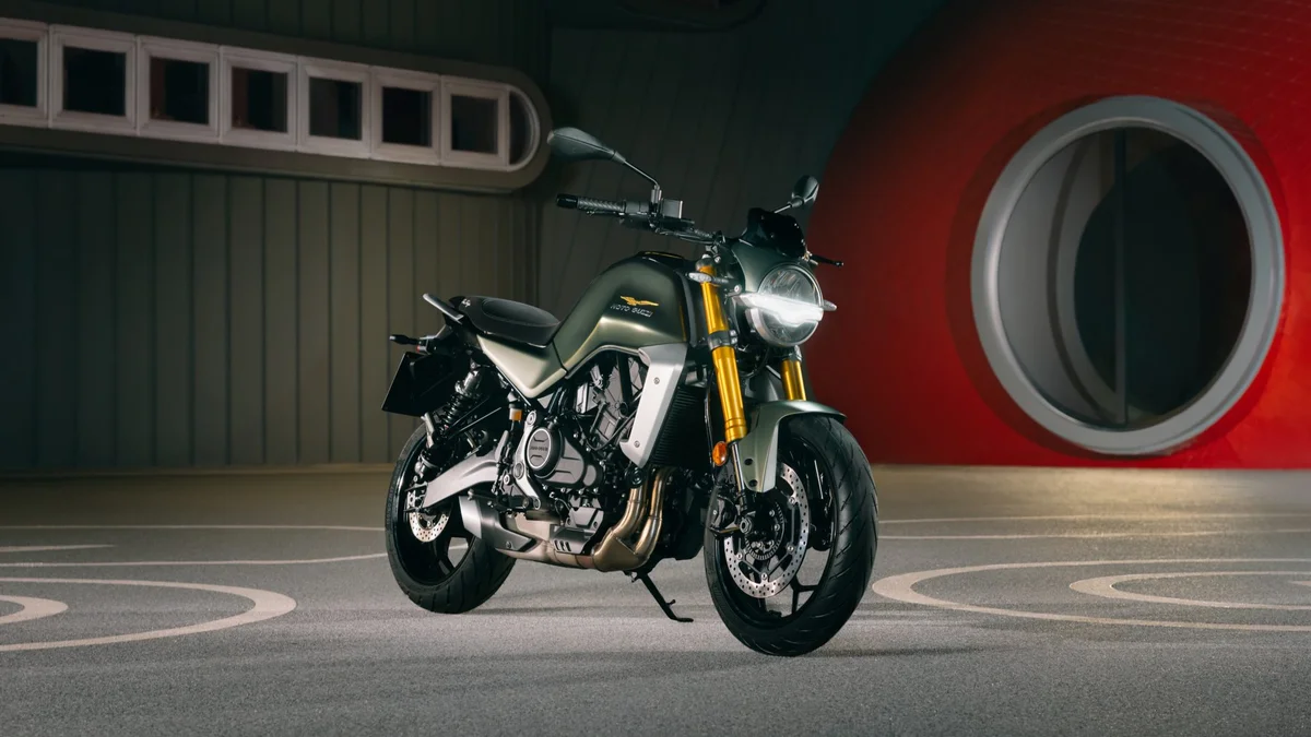 Moto Guzzi onthult nieuwe 500-roadster 'The Trip' op EICMA 2026