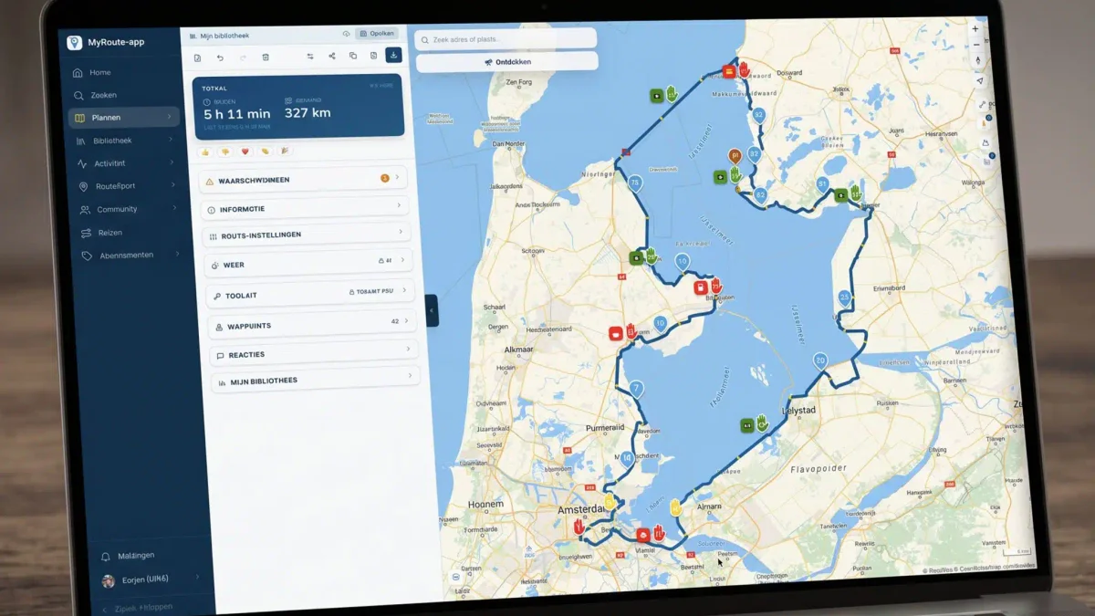 MyRoute-app introduceert MRA Routeplanner Next met AI-functionaliteit