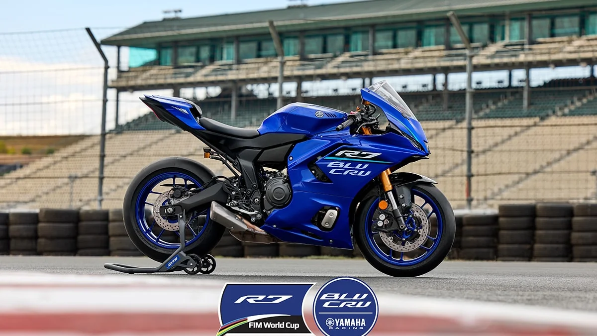 Yamaha vervangt R3 door R7 in BLU CRU World Cup