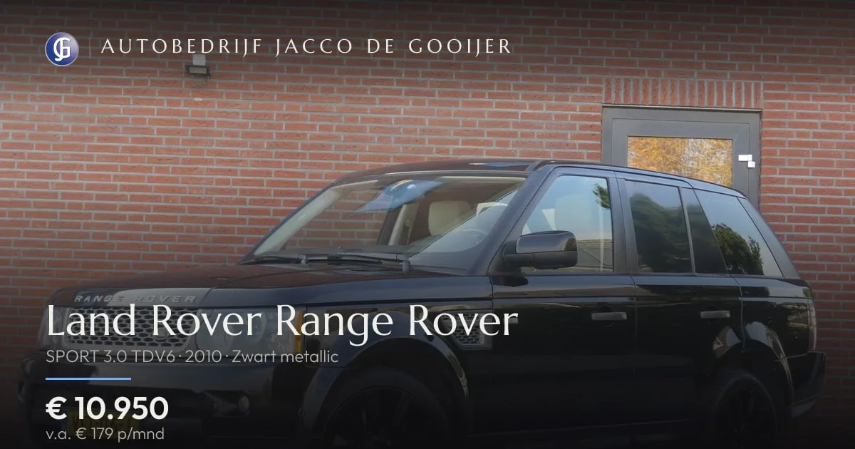 Land Rover Range Rover Sport (2010) — foto 1