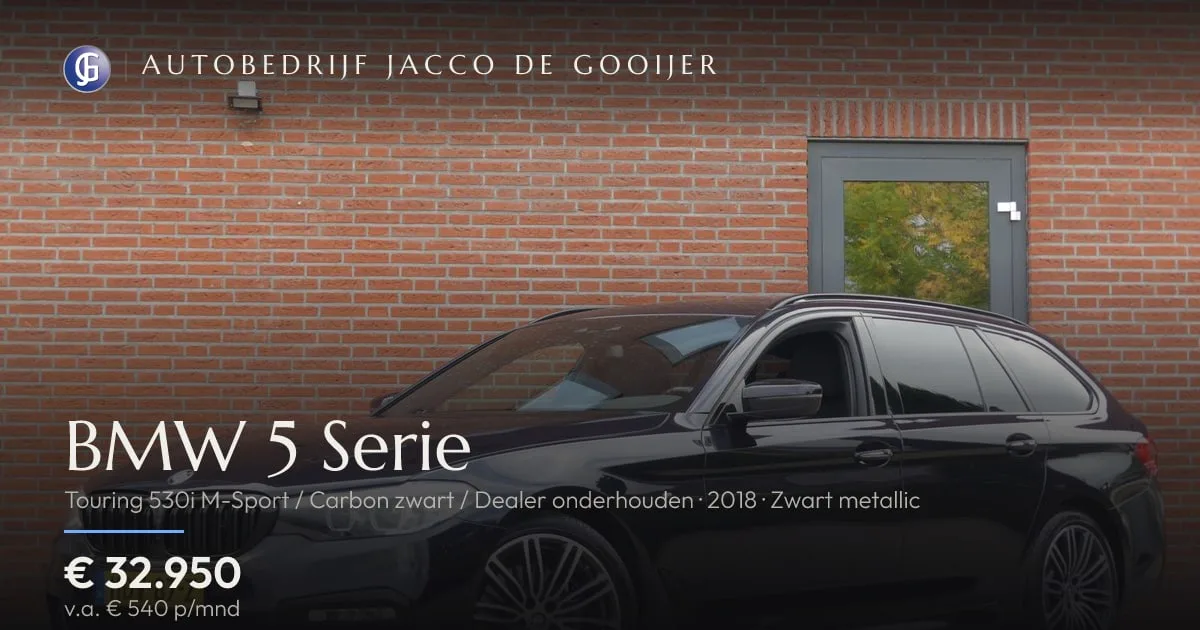BMW 5-Serie (2018) — foto 1