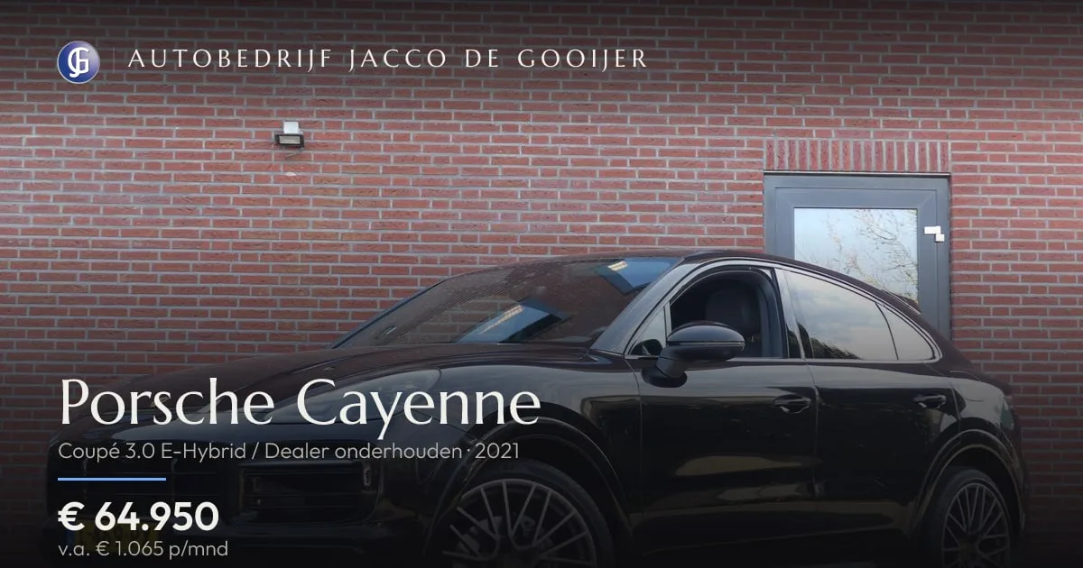 Porsche Cayenne Coupé (2021) — foto 1