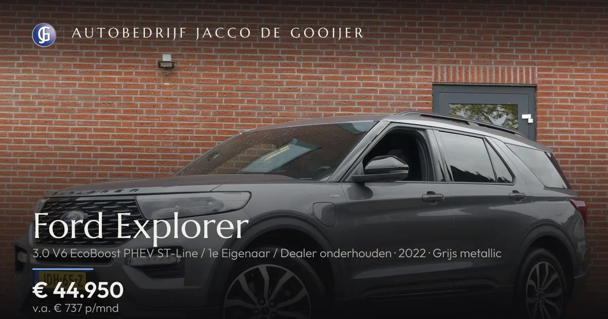 Ford Explorer (2022) — foto 1
