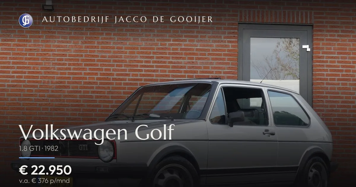 Volkswagen Golf (1982) — foto 1
