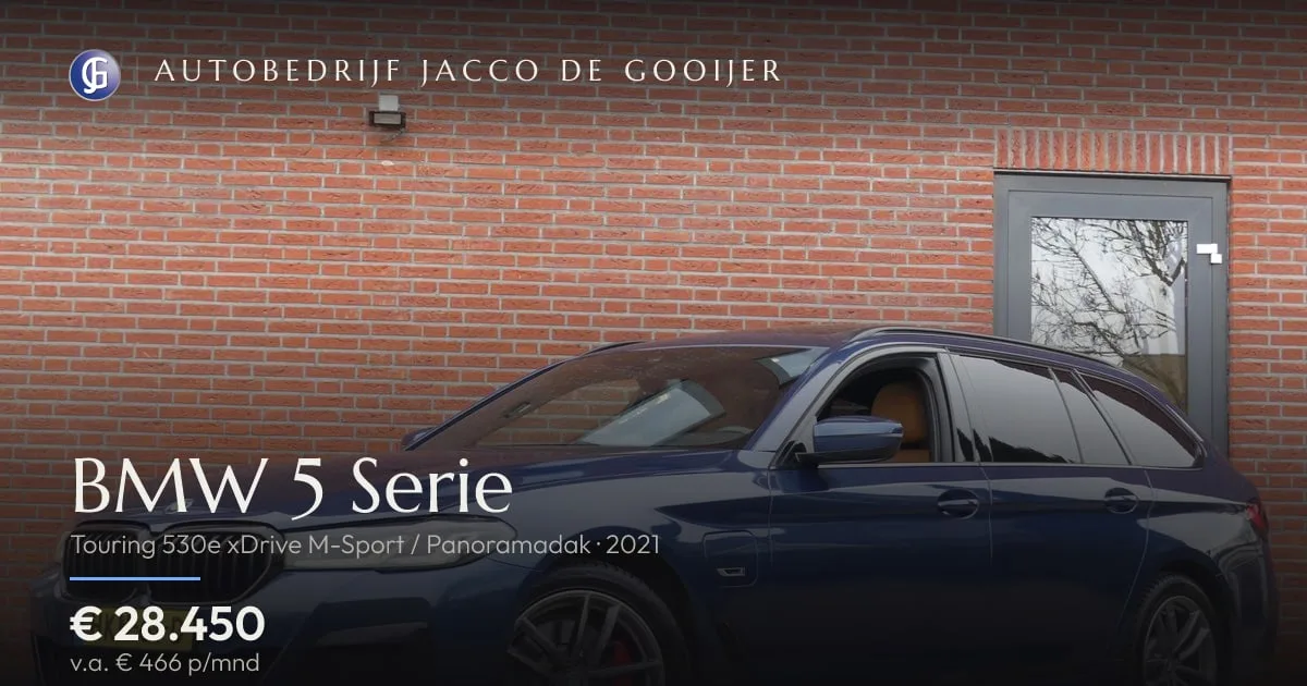 BMW 5-Serie (2021) — foto 1
