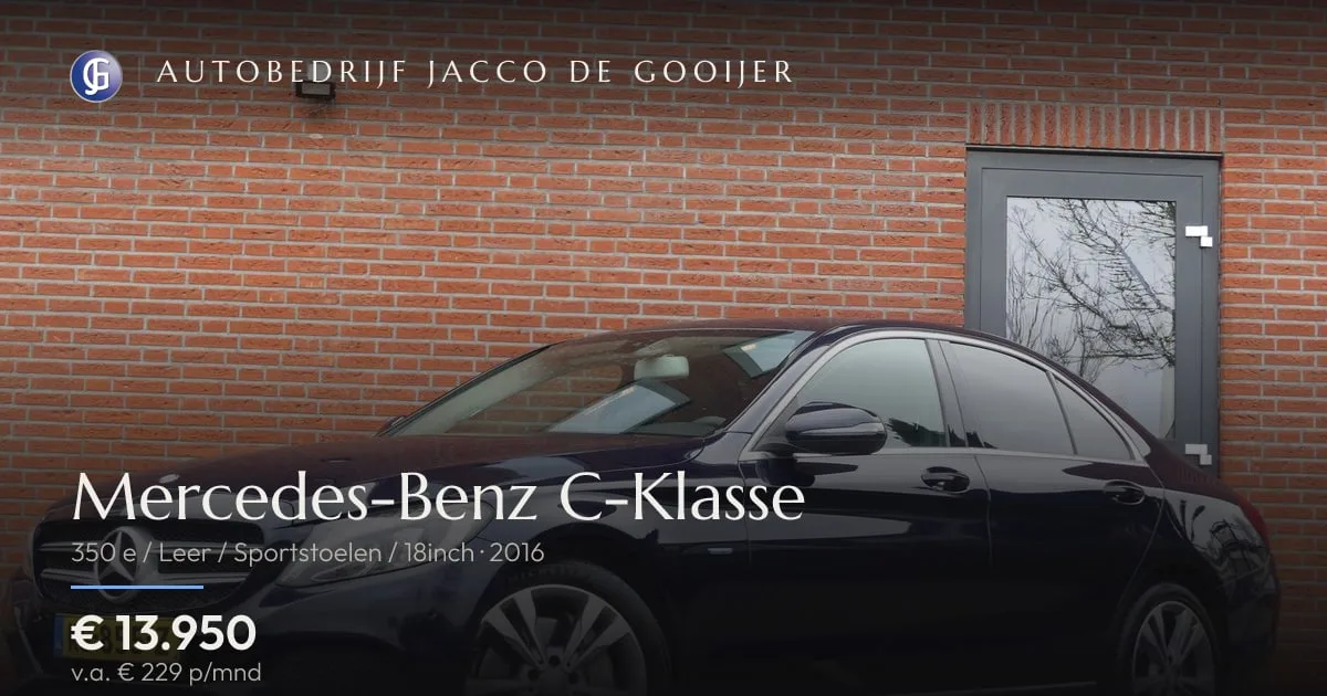 Mercedes-Benz C-Klasse (2016) — foto 1
